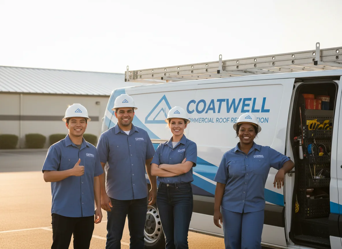 Commercial roof coating company in Marion, IA